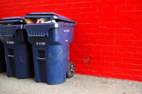 A selection of different skip sizes available for hire in Blackfriars