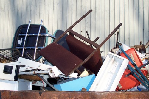 Residential skip in Blackfriars neighborhood