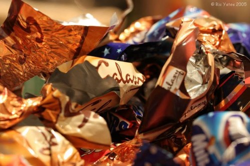 Final site with secured skip demonstrating safe insured waste removal