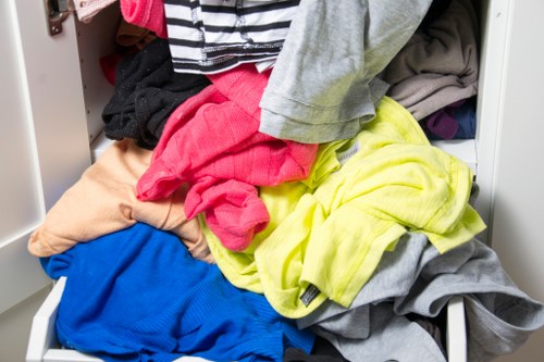 Eco-friendly disposal of cleared items