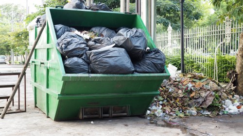 Efficient skip placement in an urban Blackfriars setting